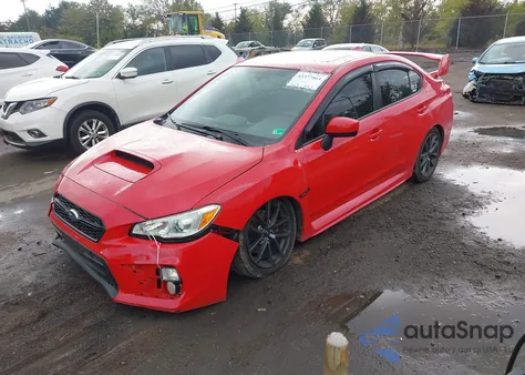 2019 Subaru Wrx Premium из США, поврежденный, VIN JF1VA1F67K8813818